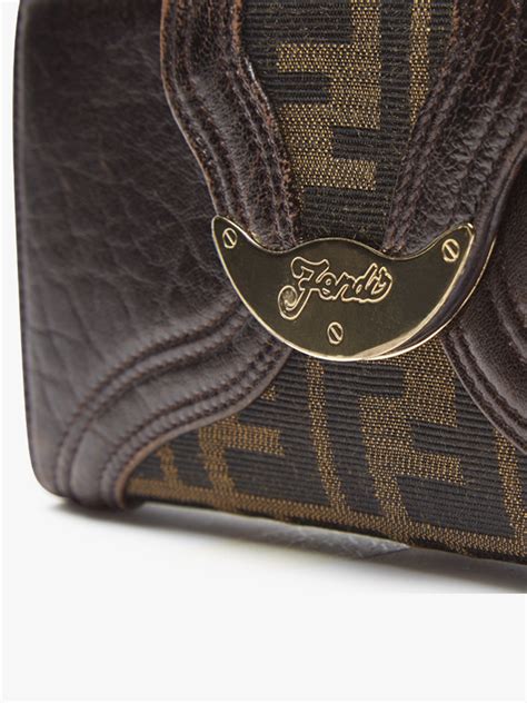 fendi zucca wallet sale|classic fendi wallet material.